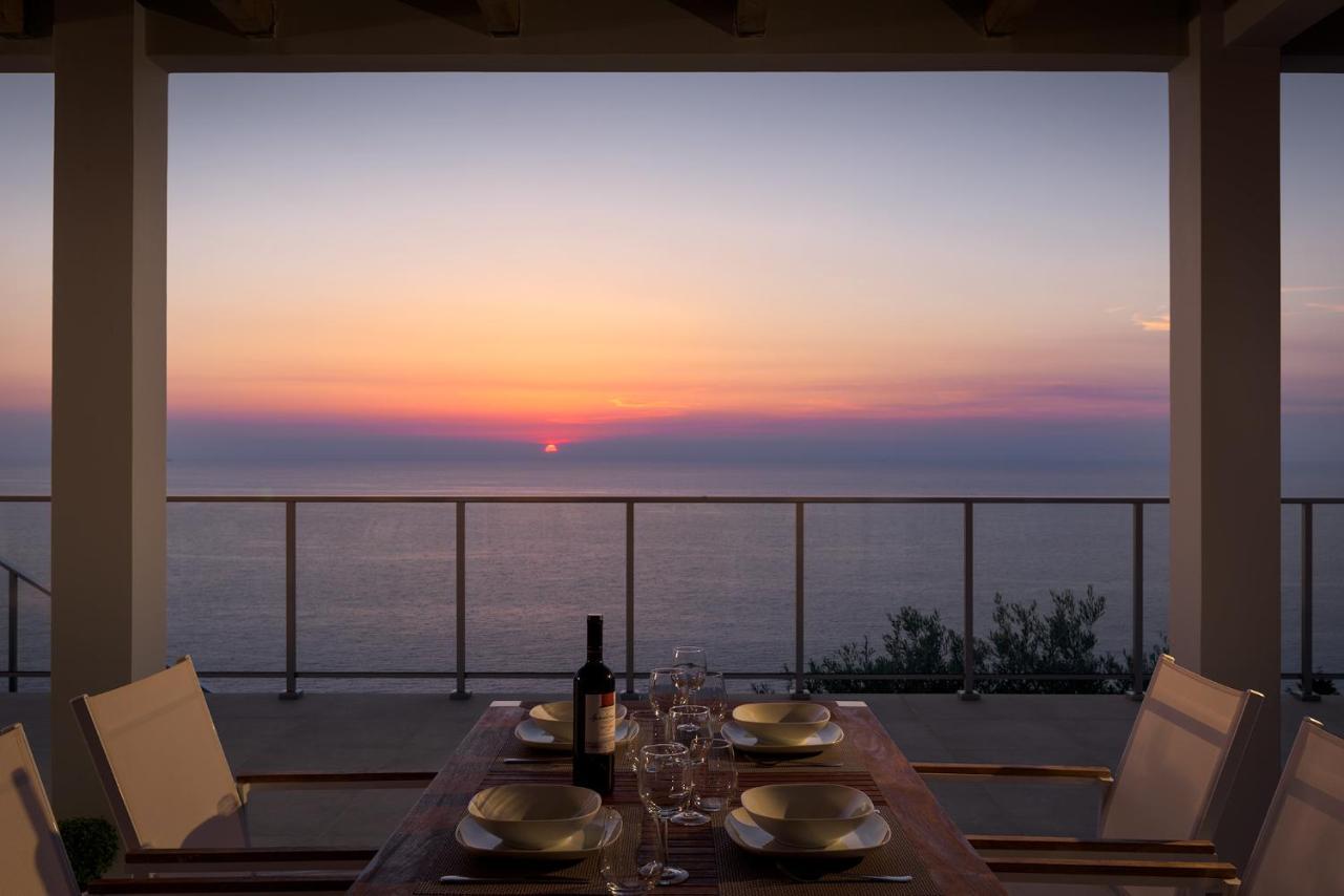 Kathisma Bay Villas - Luxury Villas- Villa Oceanos Kalamítsi Exterior foto