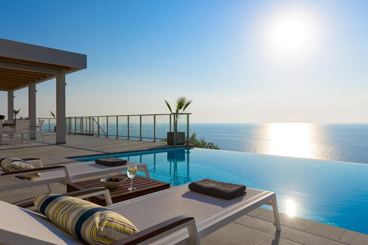 Kathisma Bay Villas - Luxury Villas- Villa Oceanos Kalamítsi Exterior foto