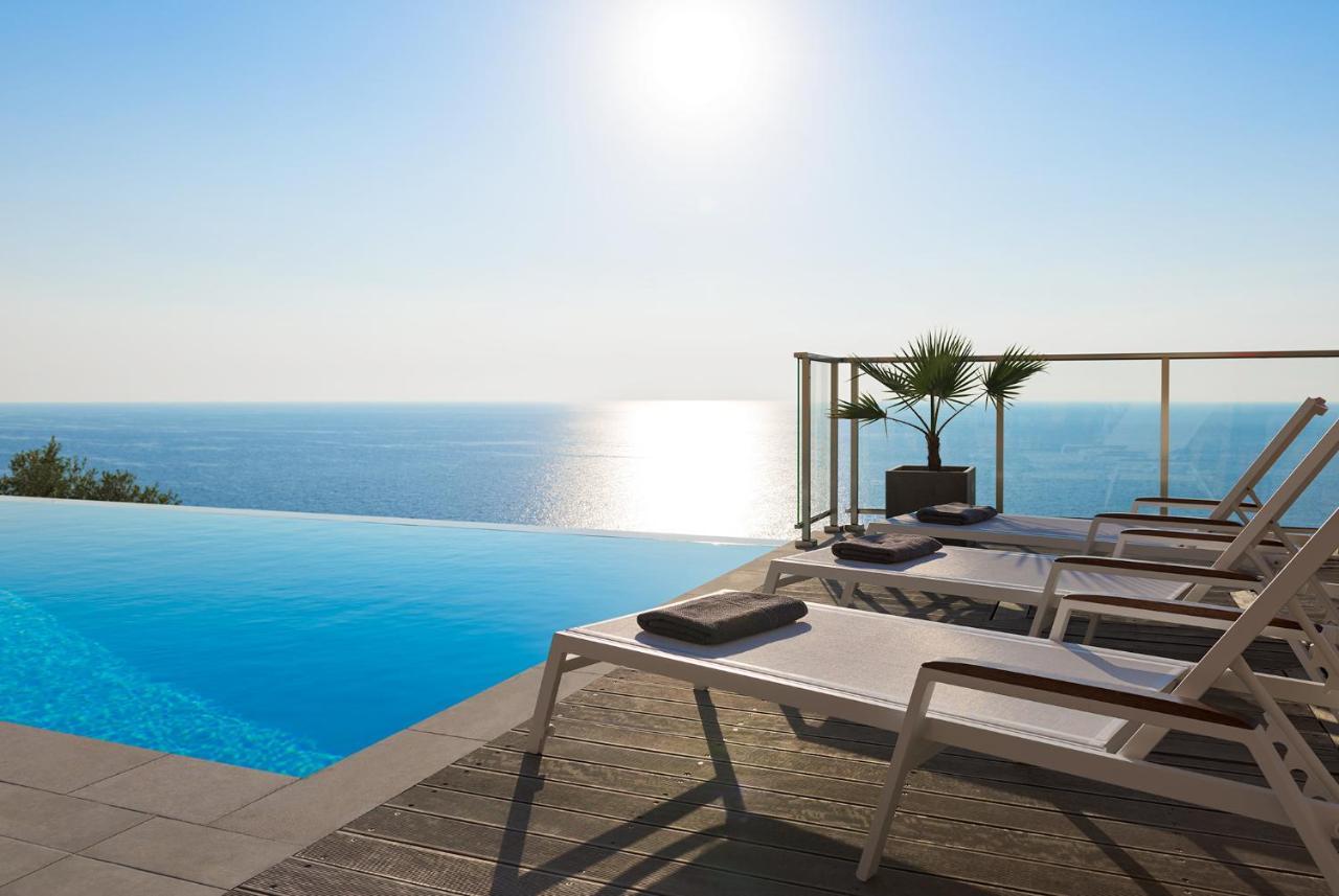 Kathisma Bay Villas - Luxury Villas- Villa Oceanos Kalamítsi Exterior foto